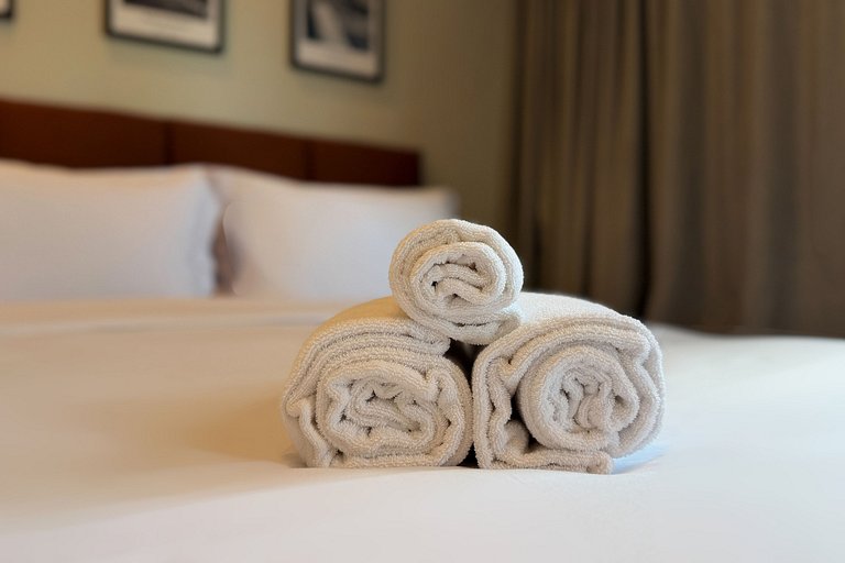 Studio at Wyndham Berrini + Parking – 4 Guests