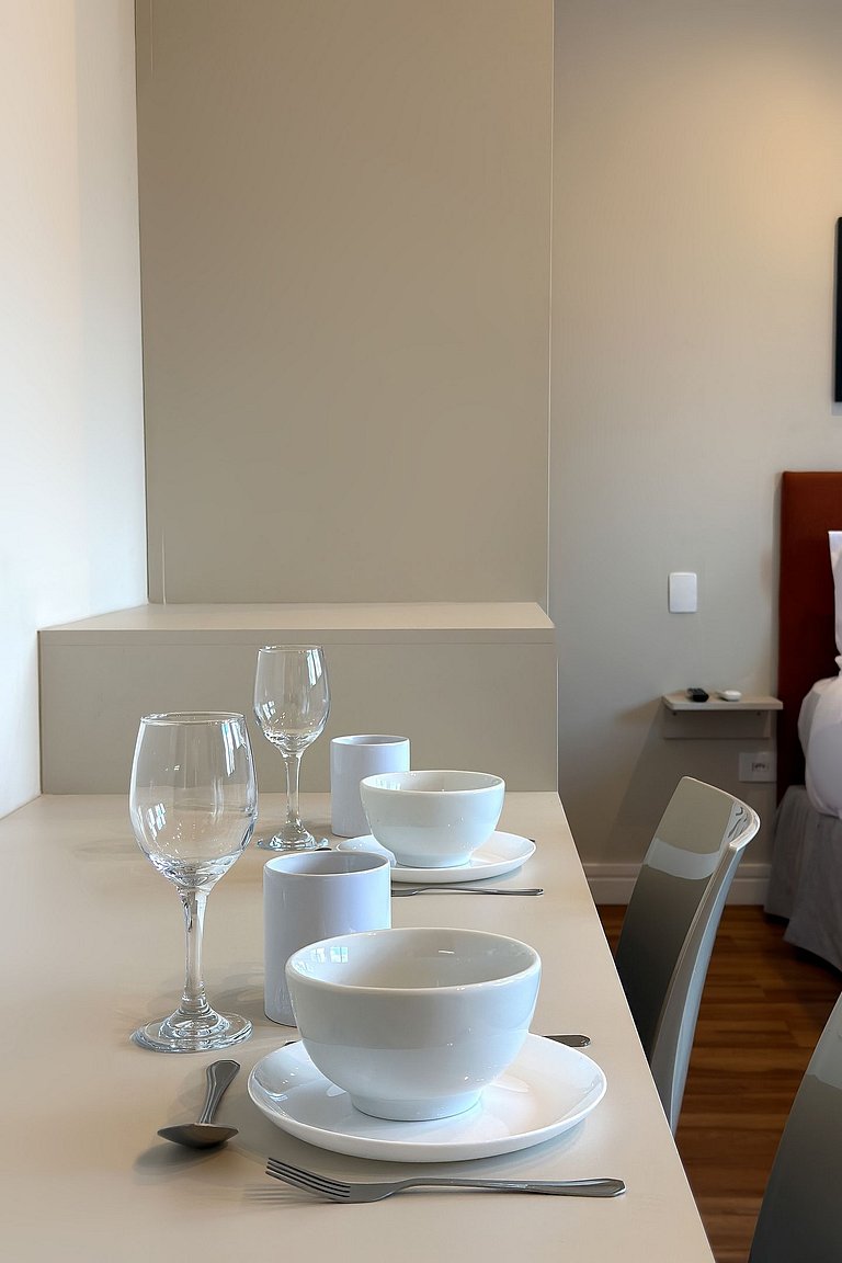 Estudio en Wyndham Berrini + Cochera – 4 Pers.