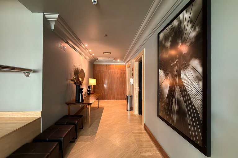 Estudio en Wyndham Berrini + Cochera – 4 Pers.