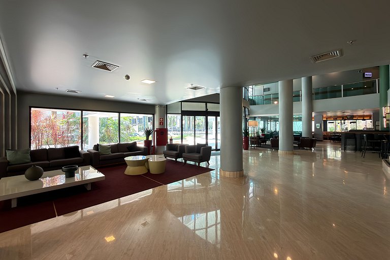 Estudio en Wyndham Berrini + Cochera – 4 Pers.