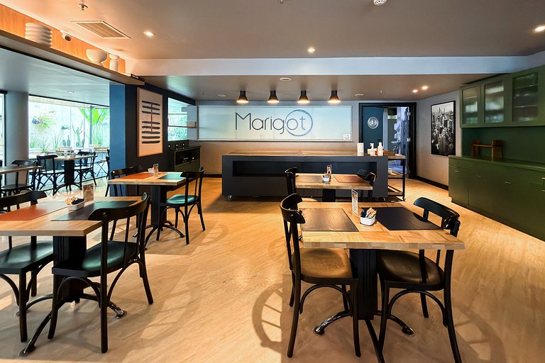 Studio at Wyndham Berrini + Parking – 4 Guests