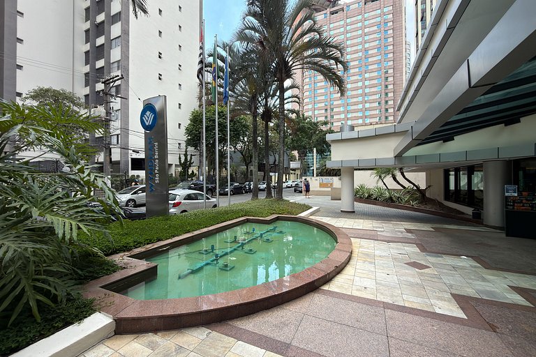 Wyndham Berrini Residence – Private Studios with Parking and