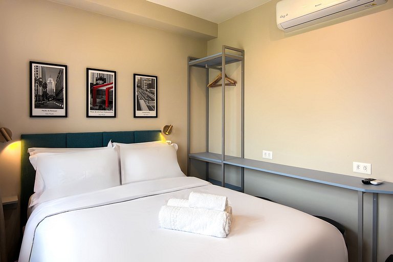 Estúdio Brooklin perto Consulado até 4 pessoas