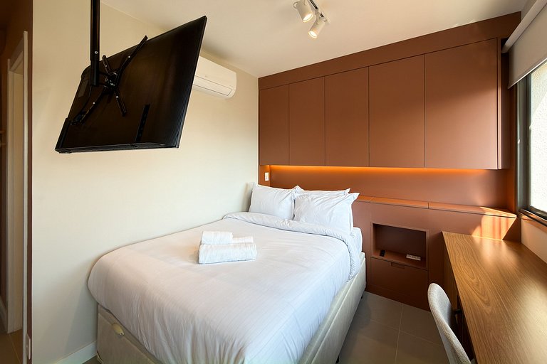 Estúdio no Brooklin perto Consulado